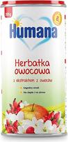 „HUMANA Kids Tea“ 8 mėn. ir vyresniems vaikams skirta vaisių arbata – arbata kūdikiams ir mažiems vaikams, švelnaus skonio, 200 g