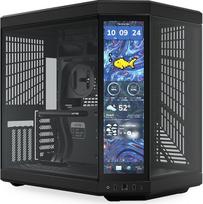 „Hyte Y70 Touch Infinite“ Midi Tower „Nero“ (korpusas „Hyte Y70 Touch Infinite“ – „Pitch Black“)