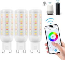 „I-SHUNFA“ „Wi-Fi“ RGBCW „Smart G9“ LED lempos, suderinamos su „Alexa“ ir „Google Home“