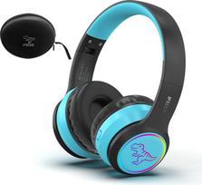 „IFECCO“ vaikų „Bluetooth“ ausinės su laikymo maišeliu ir LED lemputėmis