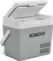 „Igloo ICF 18“ kompresorinė šaldymo dėžė, 19 l – 12/24 V ir 100/240 V – nuo 20 °C iki -18 °C