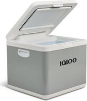 „IGLOO IH45“ hibridinis kompresorinis šaldymo dėžė, 43 l – 12 V ir 230 V mini šaldytuvas, skirtas automobiliui, kempingui, kemperiui ir laivui – elektrinė hibridinė šaldymo dėžė, pasižyminti puikiu aušinimo našumu, tyliu veikimu ir energijos taupymu