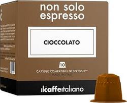 „Il Caffè Italiano“ kavos kapsulės, suderinamos su „Nespresso“, „Cioccolato“, 80 vnt. pakuotė. Skanus šokoladinis gėrimas, suderinamas su „Nespresso“