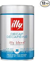 „Illy Espresso Decaffeinato“ 12 x 250 g, malta kava