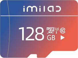 „IMILAB“ „microSDXC“ UHS-I atminties kortelė, U3, A2, V30, 10 klasė, „microSD“ kortelė, suderinama su „IMILAB“ apsaugos kamera (128GB)