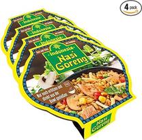 „Indonesia Bowl“ „Nasi Goreng“ paruoštas patiekalas su daržovėmis, ryžių patiekalas su vištienos mėsos gabaliukais, 400 g (4 vnt. pakuotė)