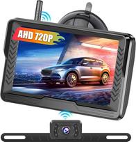 „Inefala“ belaidė atbulinės eigos kamera su 5 colių monitoriumi, IP69 atsparumo vandeniui HD kamera