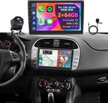 „Inefala“ „Android 15“ automobilių radijas, 2G + 64G, 2DIN, skirtas „FIAT Bravo“ (2008–2013 m.)