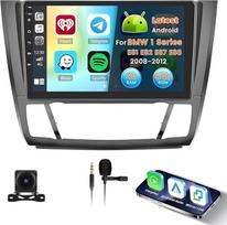 „Inefala“ „Android 15“ radijas, skirtas „BMW“ 1 serijos modeliams E81, E82, E87, E88 (2008–2012 m.), su belaidžiu „CarPlay“, 4+64 G, 9 colių ekranu, „Android Car“ DAB HiFi 59UI, FM, RDS, GPS, „Bluetooth“, „Wi-Fi“, SWC ir AHD galinio vaizdo kamera