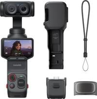 „Insta360 Luna Ultra“ – 8K vlogų filmavimo kamera su dviem „Leica“ objektyvais, 12 kartų priartinimu, 1 colio jutikliu, nuimamu 2 colių jutikliniu ekranu, trimis AI lustais, kompaktiška stabilizatoriaus kamera, skirta vlogams ir fotografijai