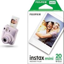 „INSTAX Mini 12“ momentinis fotoaparatas, alyvinės-violetinės spalvos + „Mini Film Standard“ juostelės (20 vnt. pakuotėje)
