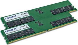 „Integral“ 16GB rinkinys (2 x 8GB) DDR5 RAM 4800 MHz DIMM kompiuterio stalinio kompiuterio atminties modulis