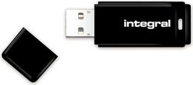 „Integral“ juodos spalvos 32GB USB 2.0 atmintinė. INFD32GBBLK