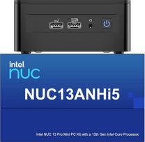 „Intel NUC 13 Pro“ NUC13ANHi5 „Arena Canyon“ mini kompiuteris, „Core i5-1340P“, „barebone“ komplektas, be RAM, be SSD, be operacinės sistemos, mini kompiuteris verslui ir namų biurui, palaiko 8K/4K keturių ekranų režimą, „Wi-Fi 6E“, „Bluetooth 5.3“ ir „Th