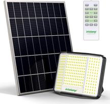 „INTELAMP“ saulės energija maitinami lauko šviestuvai, 251 LED lauko prožektorius su dideliu