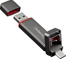 „Intenso UX100“ USB-C ir USB-A dviejų prievadų 1 TB išorinis SSD raktas