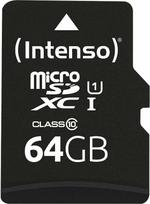 „Intenso“ „Micro SDHC“ atminties kortelė