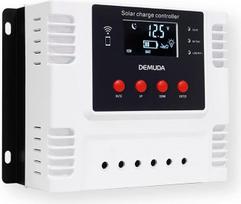 „Irfora“ pažangusis MPPT saulės energijos įkrovimo reguliatorius, valdymas per mobiliojo telefono programėlę, realaus laiko duomenų stebėjimo įrenginys, LED ekranas, 12 V/24 V reguliatorius, skirtas trivalentėms ličio rūgšties ir ličio-geležies baterijoms