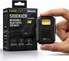 „ISOtunes Sidekick“ nešiojamas „Bluetooth“ garsiakalbis – mini „Bluetooth“ garsiakalbis, ypač patvarus, atitinkantis IP67 standartą (atsparus vandeniui, dulkėms ir kritimui), belaidis „Bluetooth“ garsiakalbis darbui