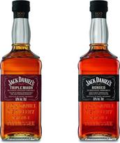 „Jack Daniel's Triple Mash Tennessee Whiskey“ – 0,7 l / 50 % tūrio ir „Jack Daniel's Bonded Tennessee Whiskey“ – tamsiai rudos spalvos cukrus, vaisiai ir ąžuolas – 0,7 l / 50 % tūrio.