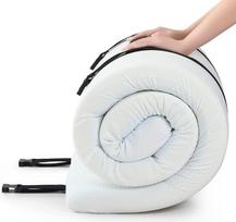 „Jamdok“ vieno sluoksnio „Gel Memory Foam“ čiužinio antklodė, skirta kempingo lovai (190 x 75 x 7,6 cm)