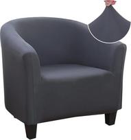 „Jaotto“ fotelio apsauga, elastingi fotelio užklotai, sofos užklotas, elastingas sofos užklotas, fotelio užklotas, skalbiamas ir nuimamas, skirtas klubiniam foteliui, kavinės kėdėms, poilsio foteliui (pilkos spalvos, 1 vnt.)