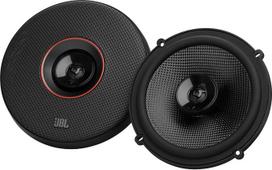 „JBL Club 64SQ“ 6-1/5,1 cm dviejų krypčių automobilių garso kolonėlė, aukščiausios klasės kolonėlė, 75 W RMS, 225 W piko galia, jautrumas (esant 2,83 V): 93 dB, dažnių diapazonas: 48 Hz – 21 kHz, vardinė varža: 3,0 omai