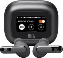 „JBL Live Beam 3“ belaidės ausinės su triukšmo slopinimu, 48 valandų nepertraukiamo grojimo, belaidis įkrovimas, 6 mikrofonai, užtikrinantys puikų skambučių kokybę, daugiapunktis ryšys, IP55 atsparumas vandeniui ir dulkėms