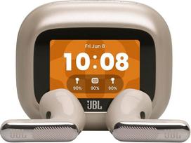 „JBL Live Flex 4“ belaidės ausinės su triukšmo slopinimu, spalva – „Champagne“