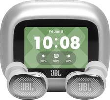 „JBL Live Buds 4“ belaidės ausinės su triukšmo slopinimu – sidabrinės | Aukštos raiškos garso kokybė, išmanusis įkrovimo dėklas, „Bluetooth 6.0“, 40 valandų baterijos veikimo laikas, IP55 atsparumas vandeniui, „JBL“ charakteringas ir erdvinis garsas