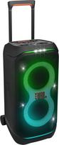 „JBL Partybox Stage 320“ (juodos spalvos) – nešiojamas „Bluetooth“ garsiakalbis su „JBL Pro Sound“ technologija, šviesos šou, „AI Sound Boost“ funkcija, ratukais ir teleskopine rankena, 18 valandų veikimo trukmė