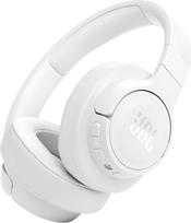 „JBL Tune 770NC“ belaidės ausinės su prisitaikančiu triukšmo slopinimu ir sulankstoma konstrukcija – iki 70 valandų baterijos veikimo laikas su greito įkrovimo funkcija – baltos spalvos