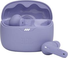 „JBL Tune Beam“ – atsparūs vandeniui visiškai belaidžiai ausiniai su triukšmo slopinimu – violetiniai – iki 48 valandų muzikos grojimo