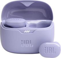„JBL Tune Buds“ – vandeniui atsparios, visiškai belaidės ausinės su triukšmo slopinimu – violetinės – iki 48 valandų muzikos grojimo