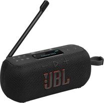 „JBL Tuner 3“, nešiojamasis DAB/DAB+/FM radijas su „Bluetooth“, juodos spalvos | 6 siųstuvai, iki 15 valandų grojimo trukmė, IP68 atsparumas vandeniui, „Auracast“ daugiaadresinis ryšys, suderinamas su „JBL Portable“ programėle