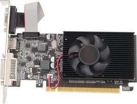 „Jectse GT210“ 1 G DDR3 64 bitų vaizdo plokštė „PCI Express 2.0 x16“ su HDMI, DVI ir VGA jungtimis, palaikanti „DirectX 10.1“, su įmontuotu ventiliatoriumi