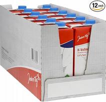 „Jeden Tag“ H-pienas 3,5 % 1 l, 12 vnt. su nemokama „Pufai“ dovanėle