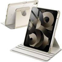 „JETech“ pasukamas dėklas, skirtas „iPad Air“ 11 colių (M4/M3/M2) ir „Air“ 5/4 10,9 colių modeliams, „Polar Star“ | Skirtas „iPad Air“ 11 colių (2026–2024) ir 10,9 colių (2022/2020) modeliams, 360° pasukamas stovas, skaidrus galinis dangtelis, miego/pabud