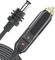 „Jiawu“ 12 V, 24 V „Mi Ni“ kabelis, 4,9 pėdos / 8,2 pėdos / 11,5 pėdos / 18 pėdų / 34,4 pėdos, nuolatinės srovės jungtis prie cigarečių degiklio, skirtas palydoviniams įrenginiams ir „Starlink“ – prailginimo kabelis „Mi Ni-DC“ maitinimo kabelis (1,5 m)