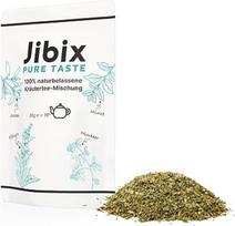 „Jibix“ natūrali žolelių arbata, 30 g | Baltažiedė baltažolė | Aviečių lapai | Šalavijas | Mėta