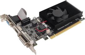 „Jiawu“ vaizdo plokštė, GT 610, 1GB, 64 bitų DDR3, skirta žaidimams, suderinama su „PCI Express X16 2.0“, vieno ventiliatoriaus, žemo profilio vaizdo plokštė, kompiuterinių žaidimų GPU su HDMI, VGA ir DVI išėjimais