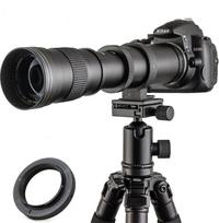 „JINTU“ 420–800 mm pilno kadro F/8,3–16 teleobjektyvas su rankiniu priartinimu, skirtas „Canon EOS EF“ skaitmeninėms DSLR fotoaparatams