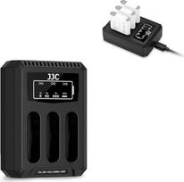 „JJC“ USB trigubas įkroviklis, suderinamas su „Ricoh GR III HDF“ ir „GR IIIx“