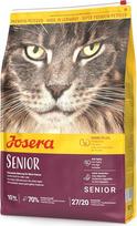 „JOSERA Senior“ sausas kačių maistas vyresnio amžiaus katėms, „Super Premium“ sausas maistas, 1 pakuotė | „Senior“ | Paukštiena ir ryžiai | Ypač vyresnio amžiaus katėms pritaikyta formulė, padedanti kovoti su ląstelių senėjimu ir užtikrinti sveiką inkstų