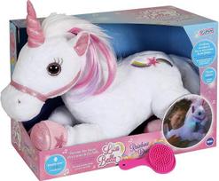„Joy Toy“ 55648 – minkštas, glėbiantis vienaragio pliušinis žaislas „Lica Bella“ su šviesos diodais, įvairiaspalvis.