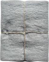 „JOWOLLINA“ plonas vaflinis pike vonios rankšluostis, saunos rankšluostis, linas, „stonewashed“ apdorojimas (šiaurietiška pilka, 1 vnt., 100 x 145 cm)
