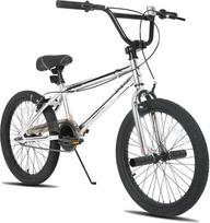 „JOYSTAR 20“ – 24 colių vaikų BMX dviratis, skirtas 7–12 metų berniukams ir mergaitėms, laisvojo stiliaus dviratis pradedantiesiems su dviem rankiniais stabdžiais ir 2 atramomis