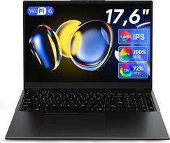 „Jumper 2026“ žaidimų nešiojamas kompiuteris, 17,6 colių IPS ekranas (1920 x 1200), 16GB DDR4 RAM, 512GB SSD, AMD R5 3500U (iki 3,7 GHz), šviečianti klaviatūra, lengvas nešiojamasis kompiuteris verslui ir studentams, visapusiškos funkcijos „Type-C“ / HD
