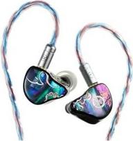 „Juzear Defiant Hybrid“ IEM ausinės, 1DD+3BA, 0,78 mm, 2 kontaktų (Rainbow) | 1DD+3BA, 3 padėčių jungiklis, 3 slopinami garso kanalai ir 26 dB izoliacija; modeliai, skirti Hi-Fi, žaidimams, scenai ir kasdieniam gyvenimui