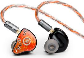 „Juzear Fiesta Bass“ IEM ausinės, 1DD+3BA garsiakalbis, 3,5 mm mikrofonas ir 4,4 mm
